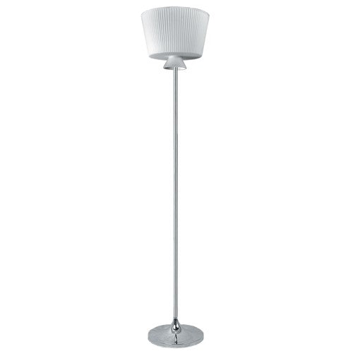 Decorative Acid Ribbed Glass Floor lamp