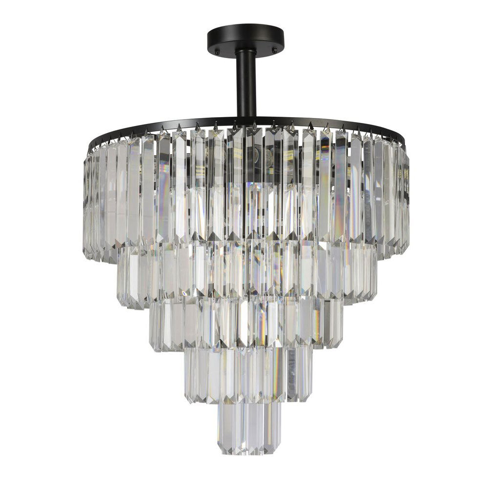 Karina 10 Light Semi-Flush Mount Light