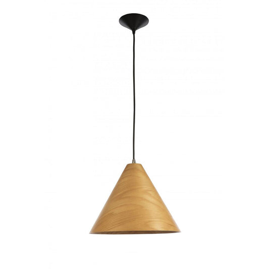 Borneo 1 Light Timber Pendant Medium