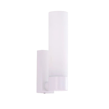 VARA: Interior Tubular Up Opal Glass Wall Lights