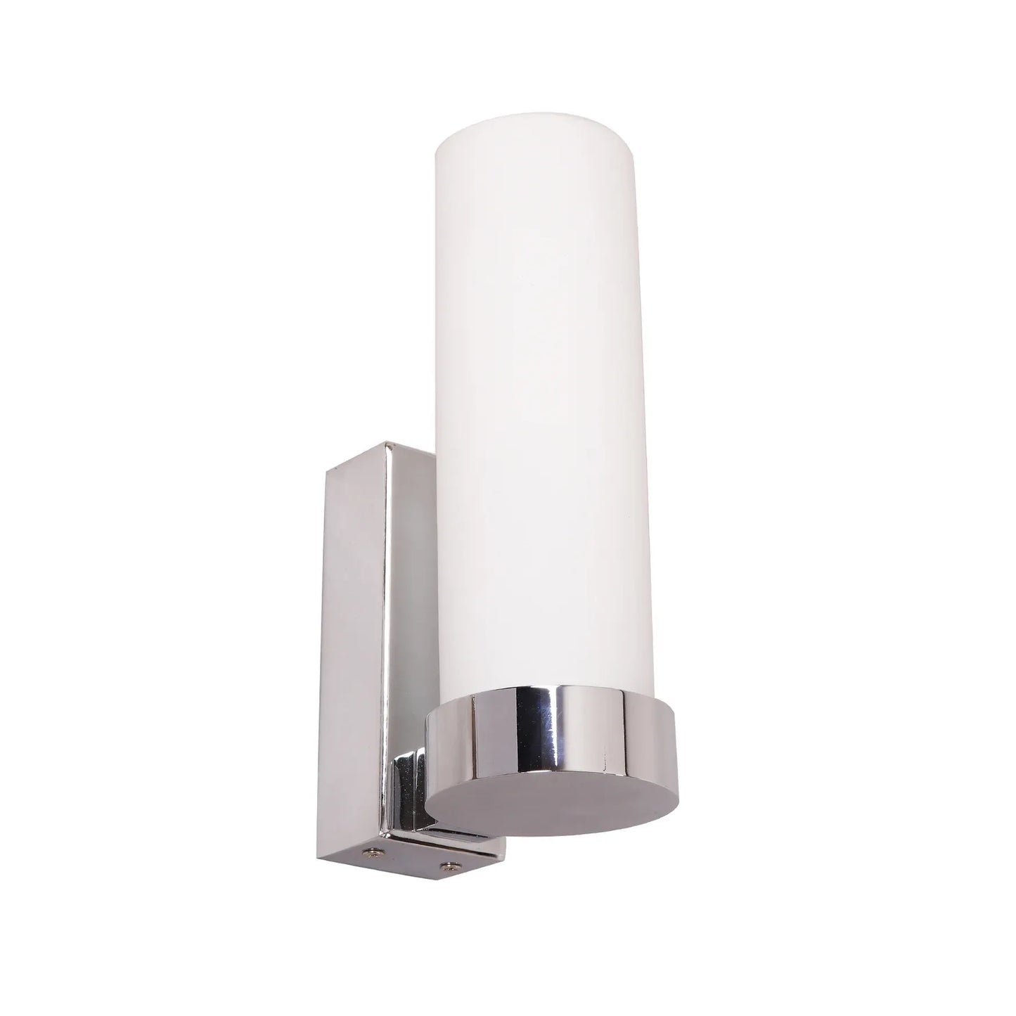 VARA: Interior Tubular Up Opal Glass Wall Lights