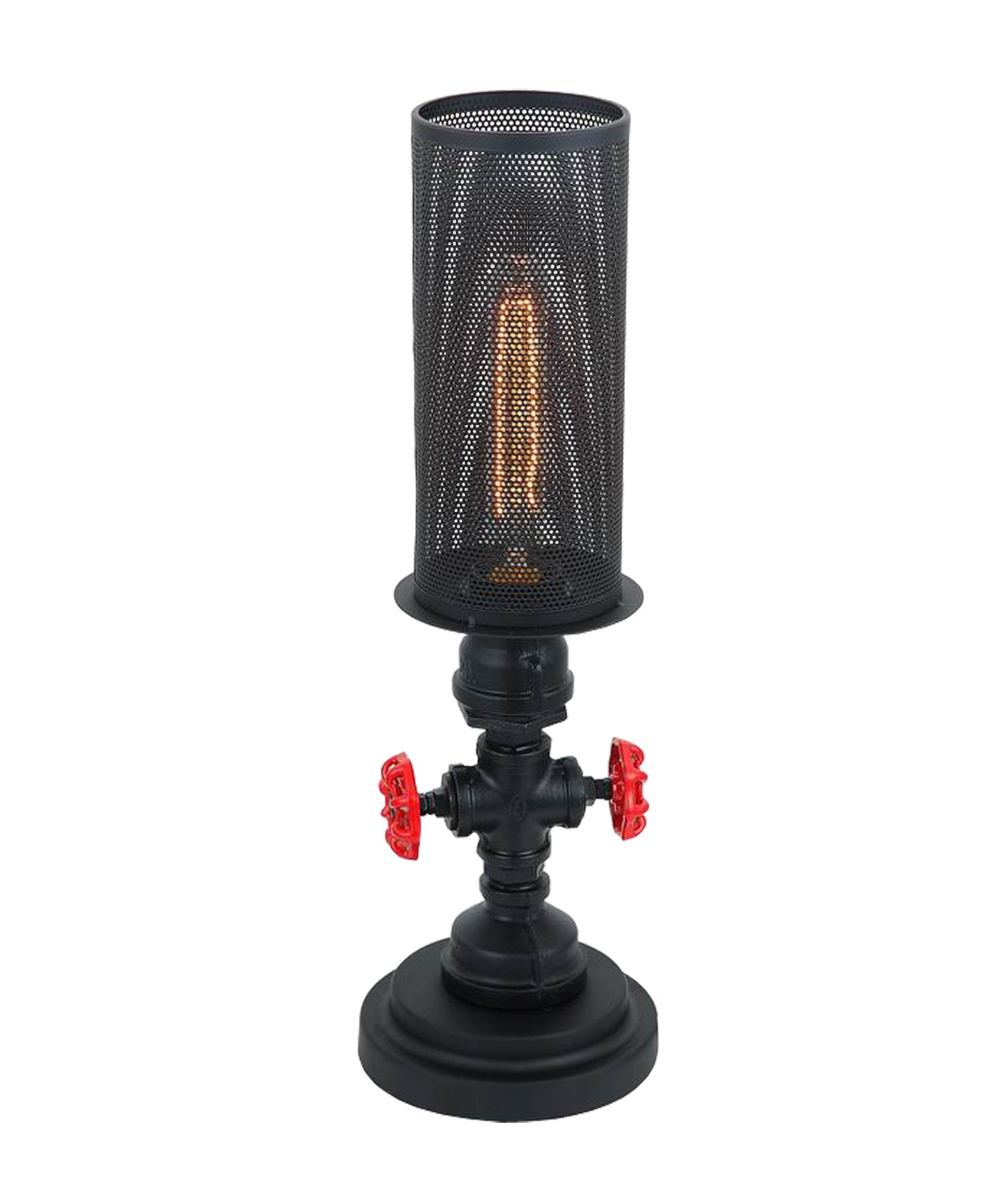 Veneto Black Iron Table Lamps