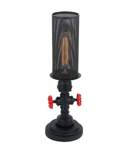 Veneto Black Iron Table Lamps