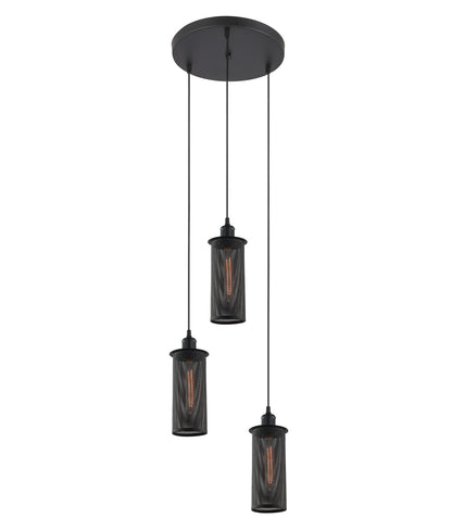 Veneto Black Mesh Pendant Lights