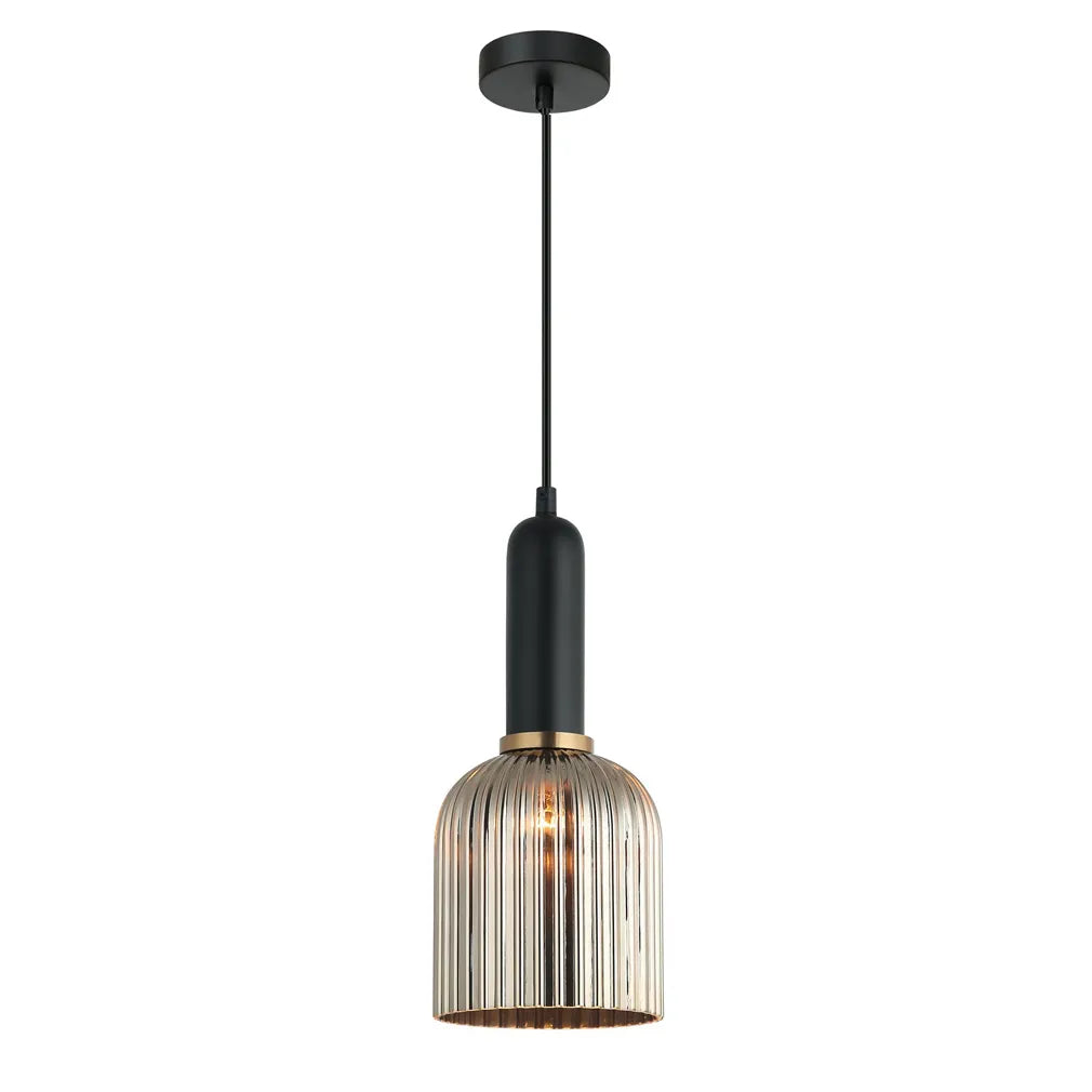 VINTAJ: Retro Ellipse Glass Pendant Light