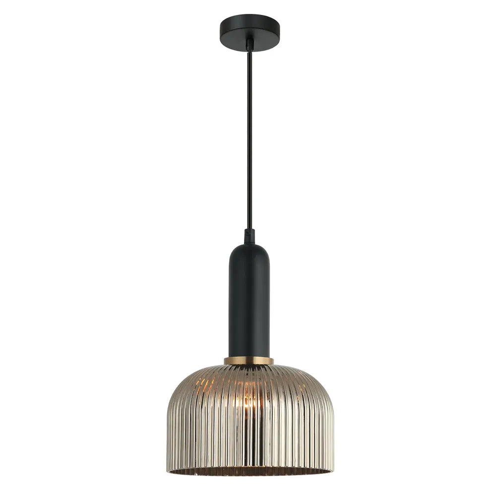 VINTAJ: Retro Dome Glass Pendant Light