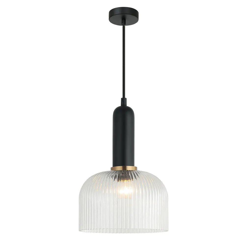 VINTAJ: Retro Dome Glass Pendant Light