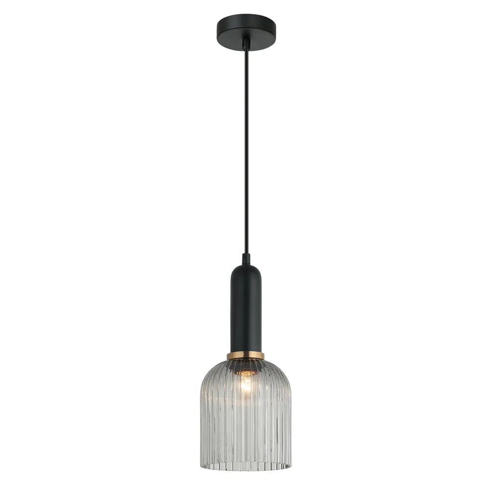 VINTAJ: Retro Dome Glass Pendant Light