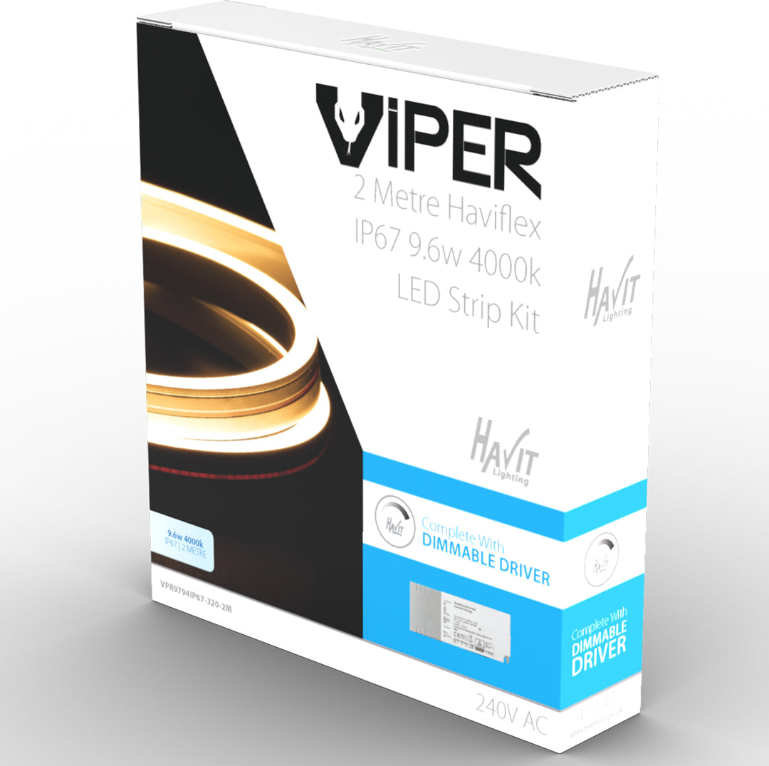 Viper Side Bend 9.6w Haviflex LED Strip Kit
