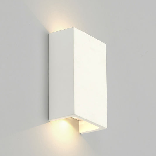 Retho Rectangular Plaster Wall Light