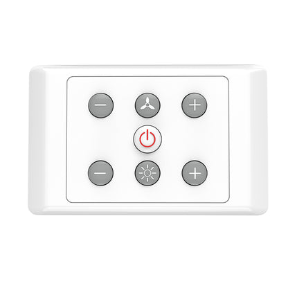 DC 3 Blade Ceiling Fan LED 48inch