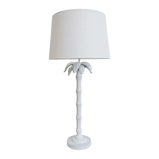 Lamp Palm Elegance White