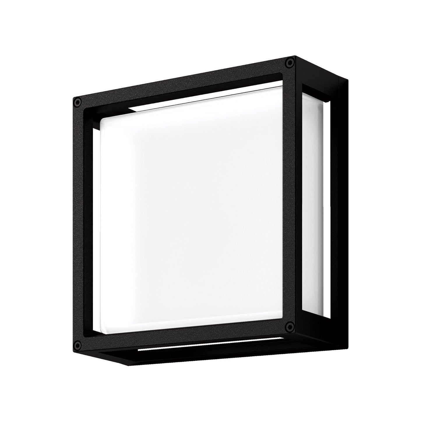 York-12 Square 12w Black