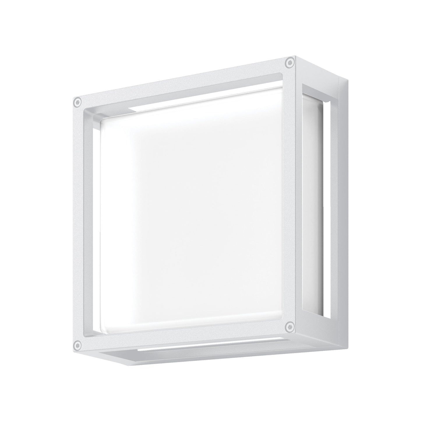 York-12 Square 12w White