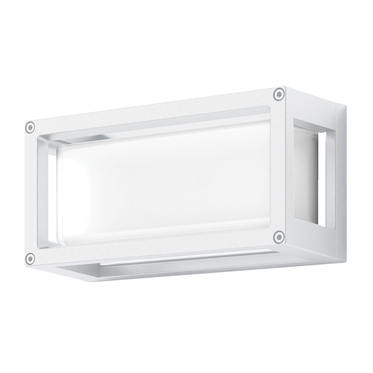 York 7 Rectangle Wall Light 7w White