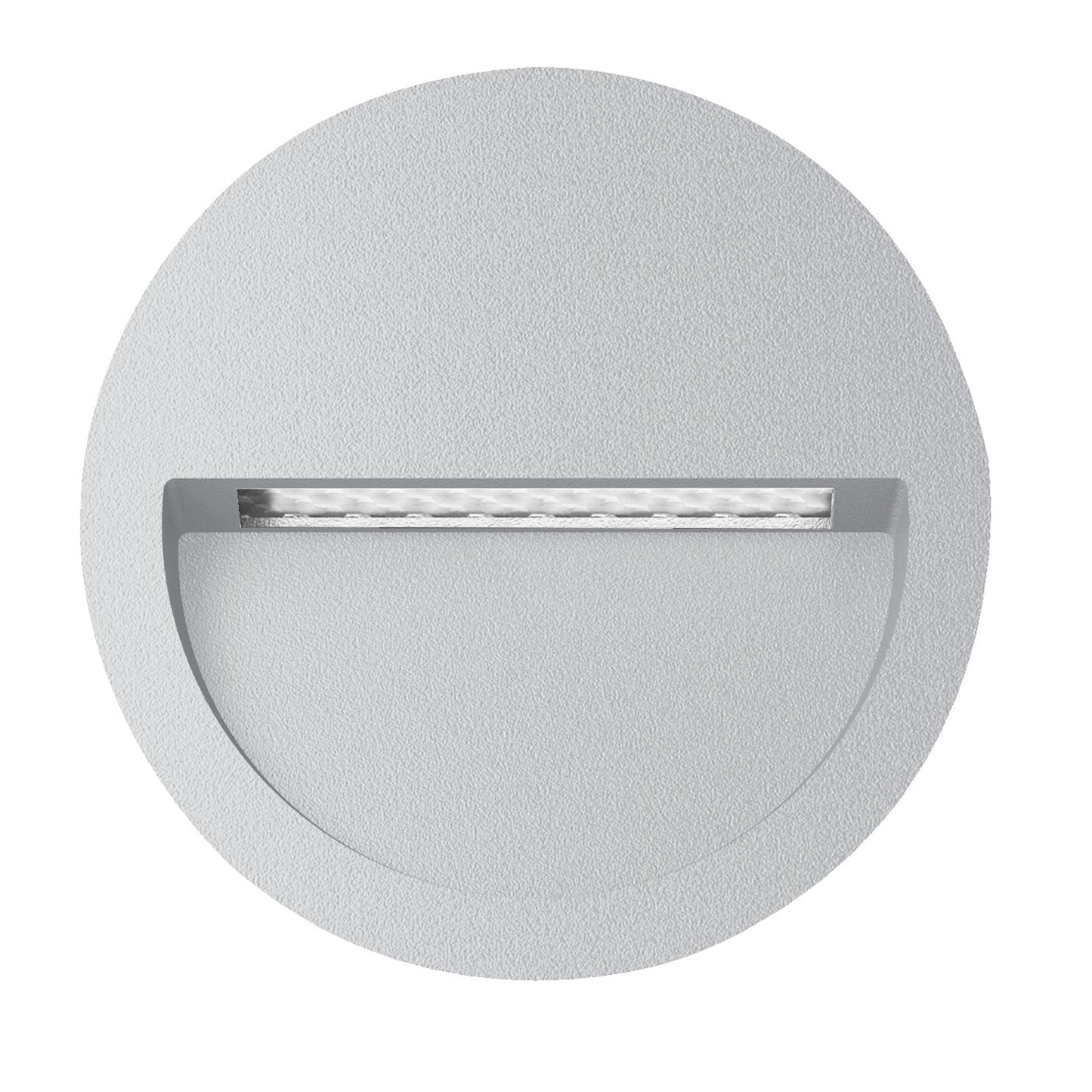 Zac-4 Round Recessed 4w 12v Silver