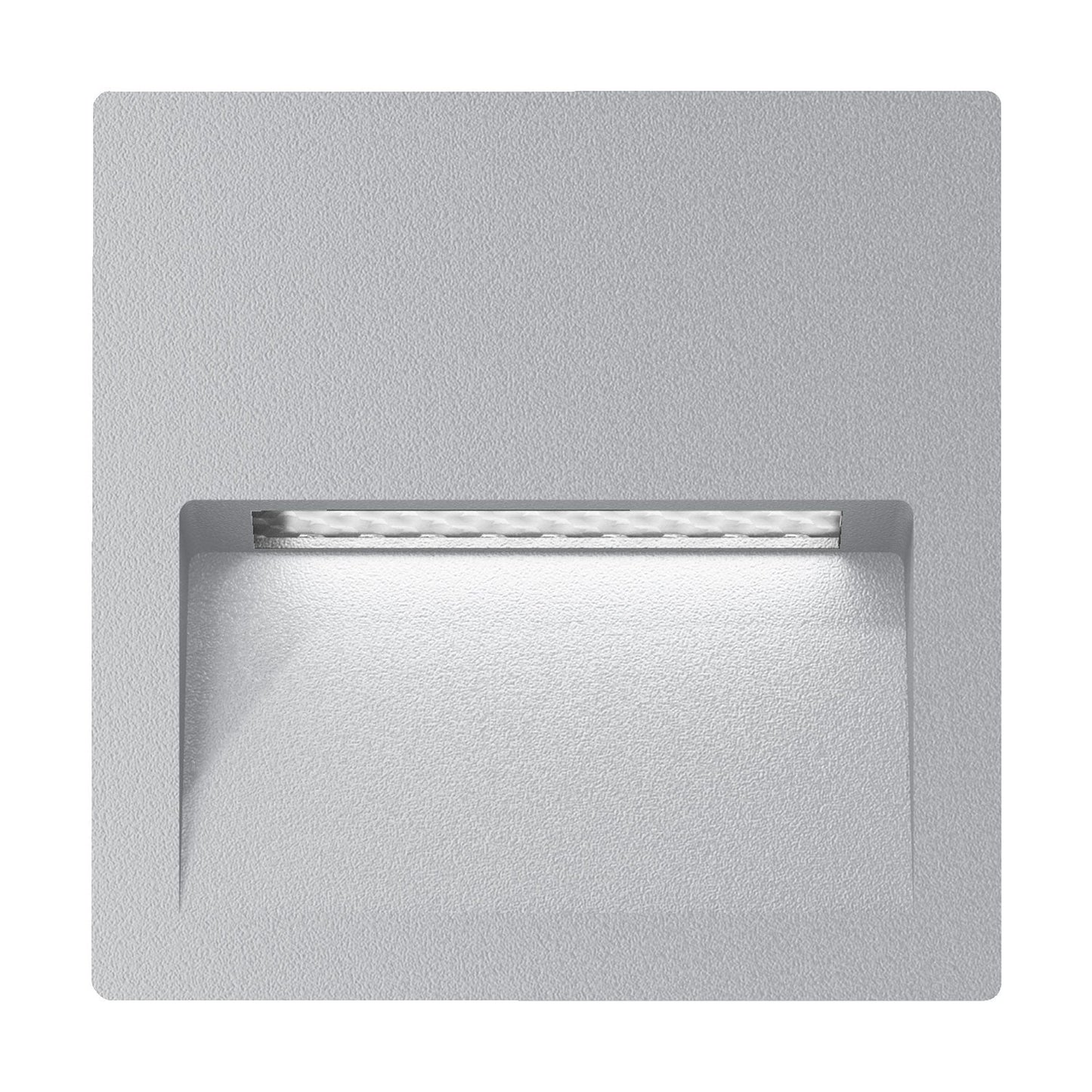 Zac-4 Square Recessed 4w 12v Silver