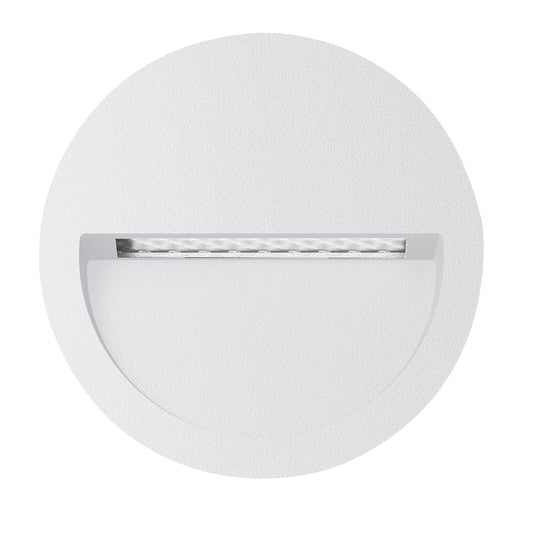 Zac-4 Round Recessed 4w White