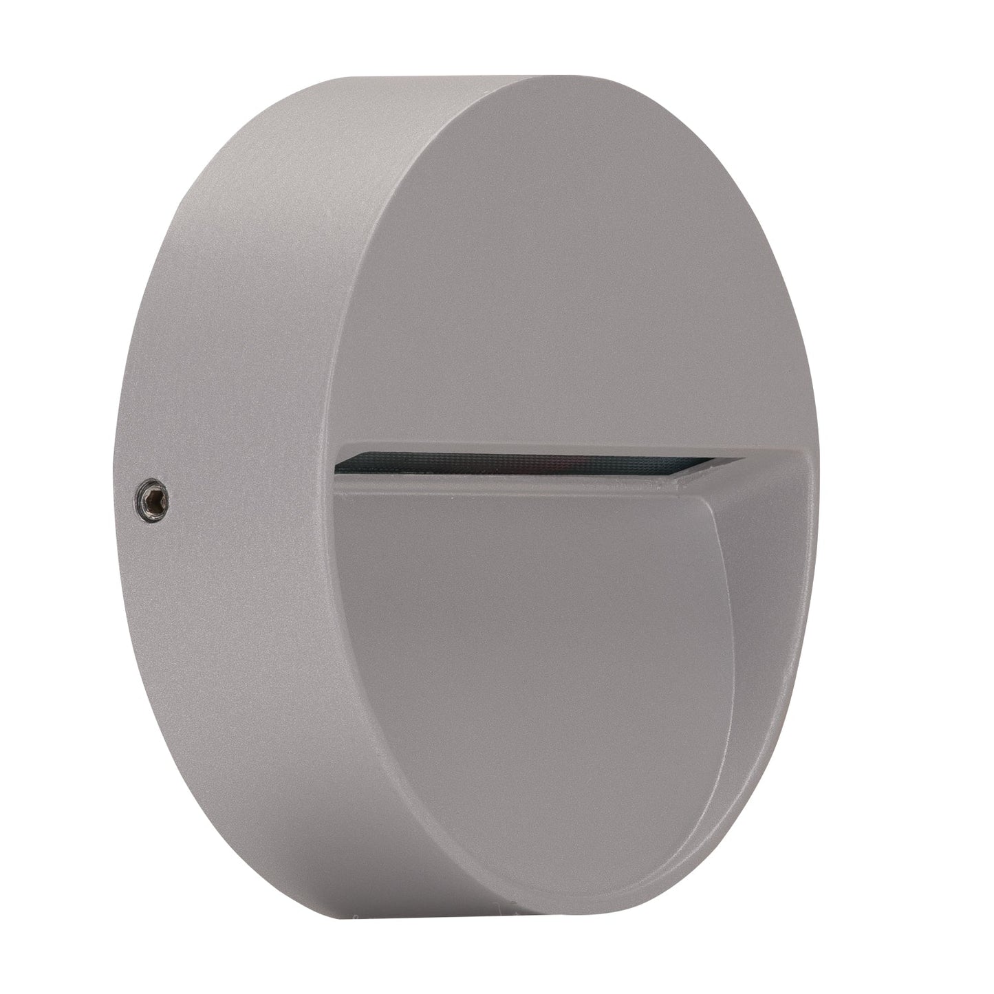 Zeke 4w Round Wall Bracket 12v Silver