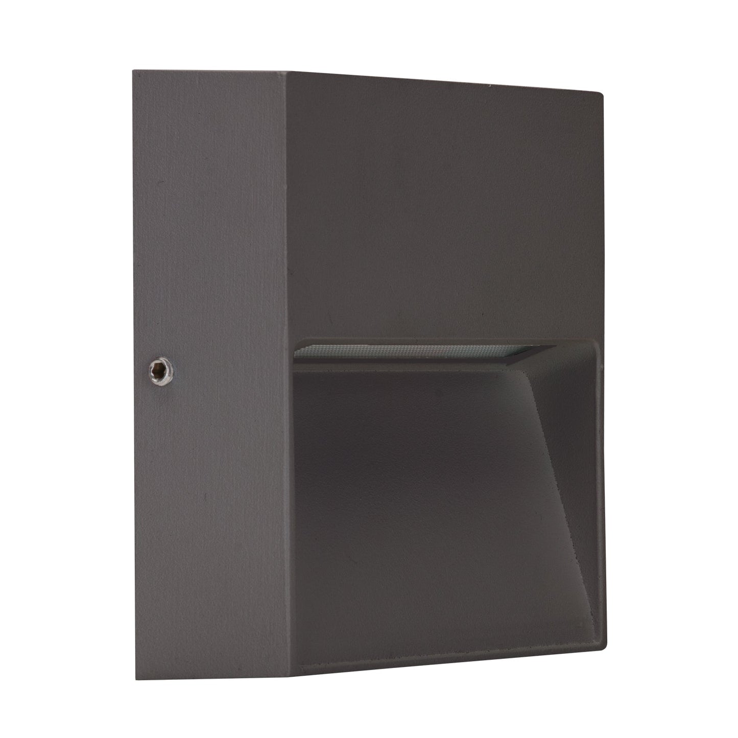 Zeke 4w Square Wall Bracket 12v Dark Grey