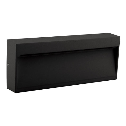 Zeke-8w Rectangle Wall Light Black