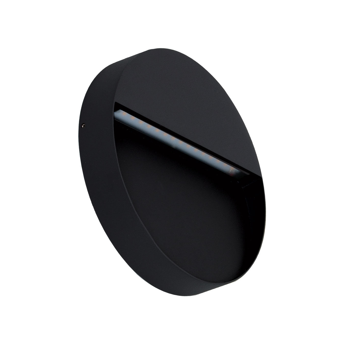 Zeke 9w Round Wall Bracket 12v Black