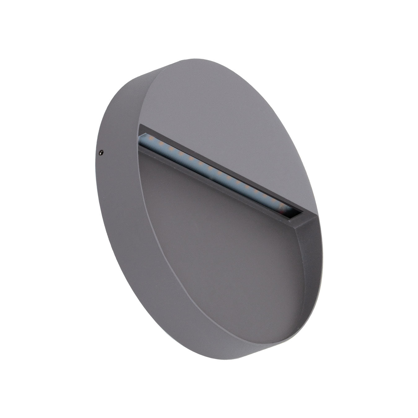 Zeke 9w Round Wall Bracket Silver