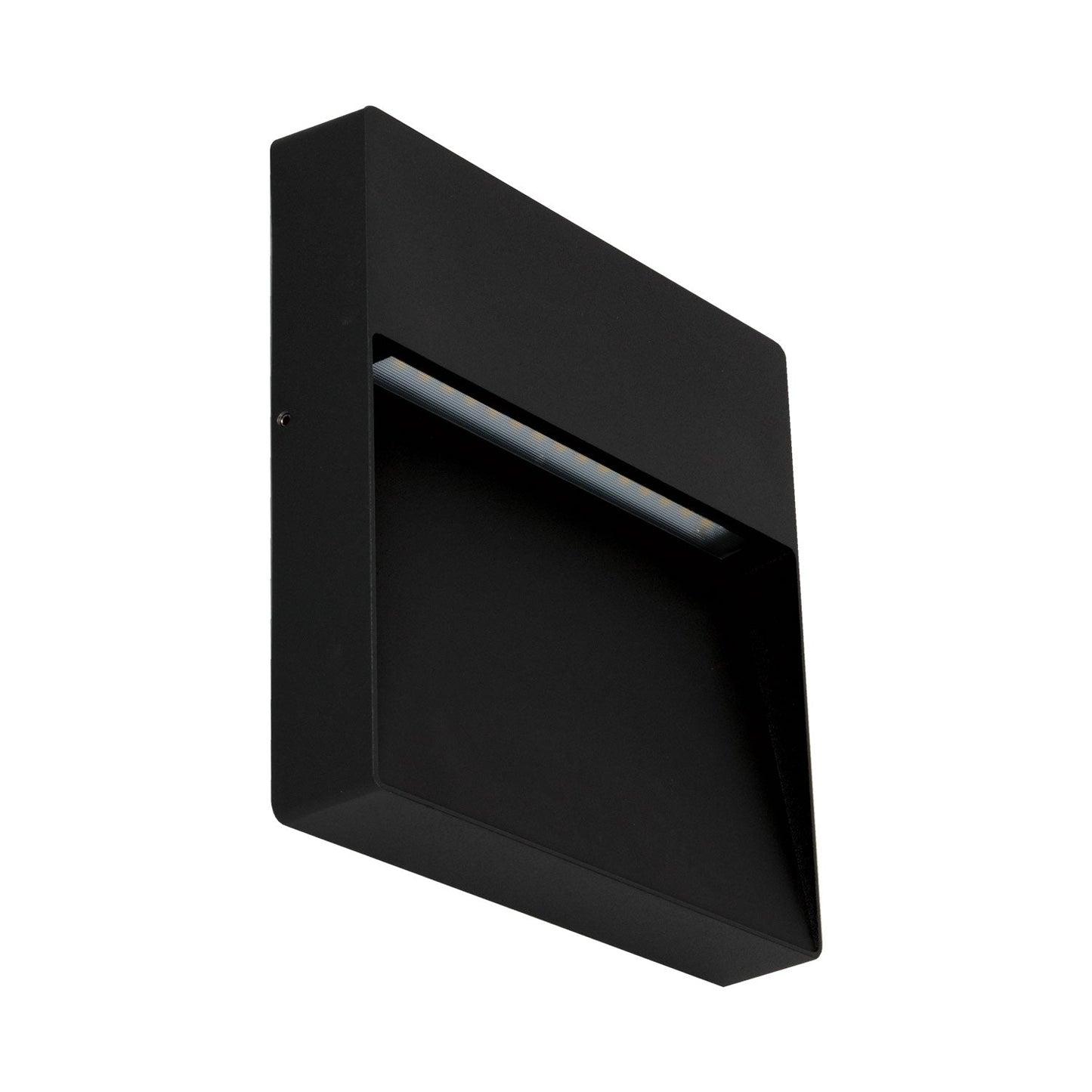 Zeke-9 Square 9w Wall Bracket Black