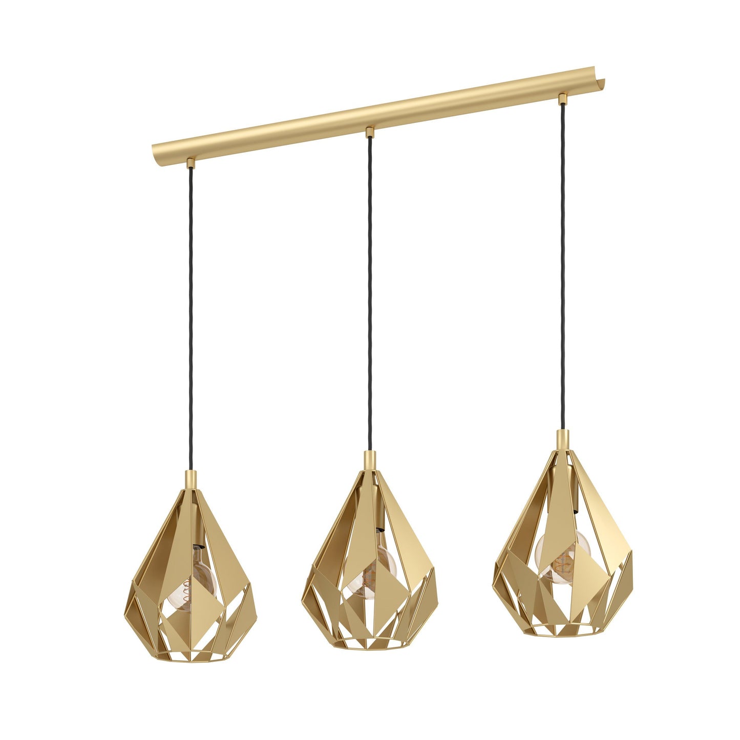 Carlton Pendant Light - 3 light