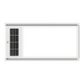 Tropix 4 In 1 Standard Slimline Bathroom Heater