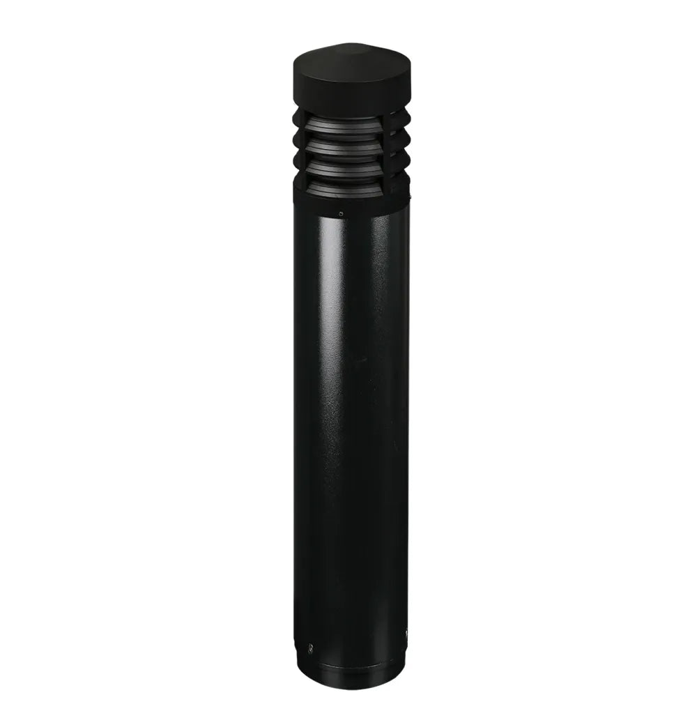 BOLLARD TO SUIT LED LAMP ES BLACK