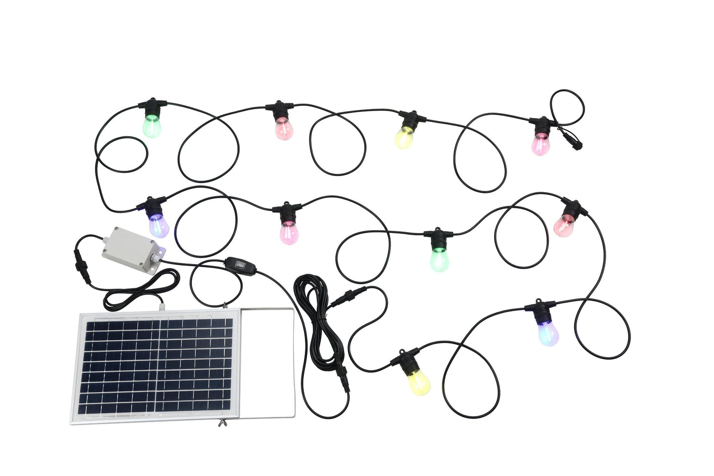 Festoon 2 - Solar Light LED Kit - Multi Colour