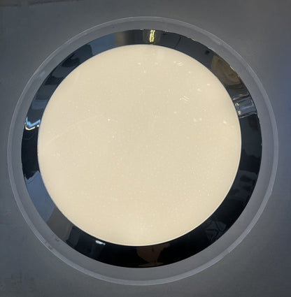 Saturn Star Round Ceiling Light, Tri Colour LED