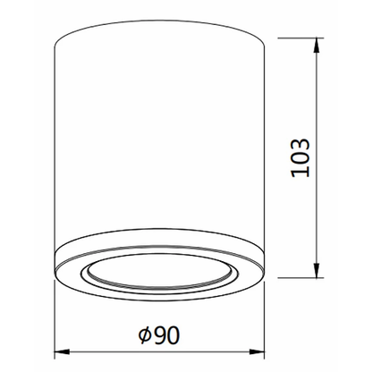 15w LED Surface Mount Light
