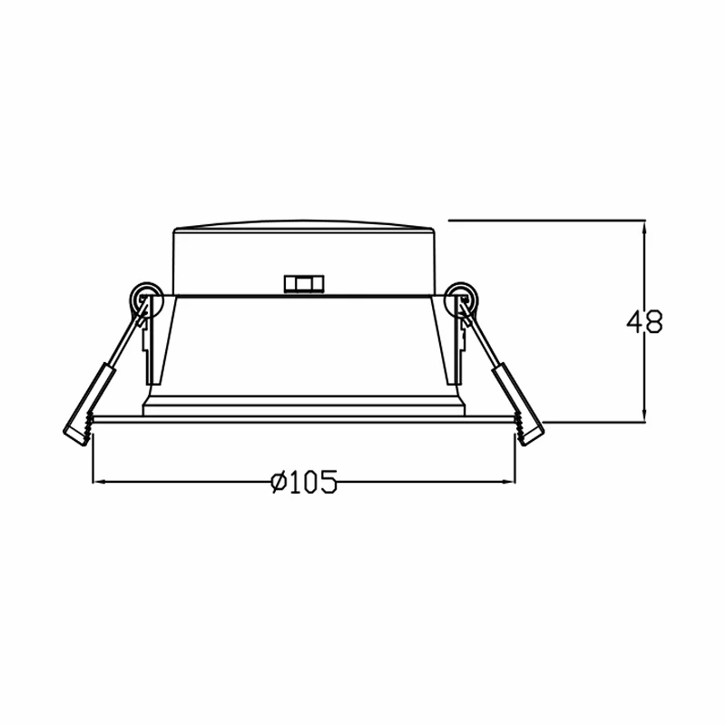 Havit Commercial 10W Recessed LED Downlight