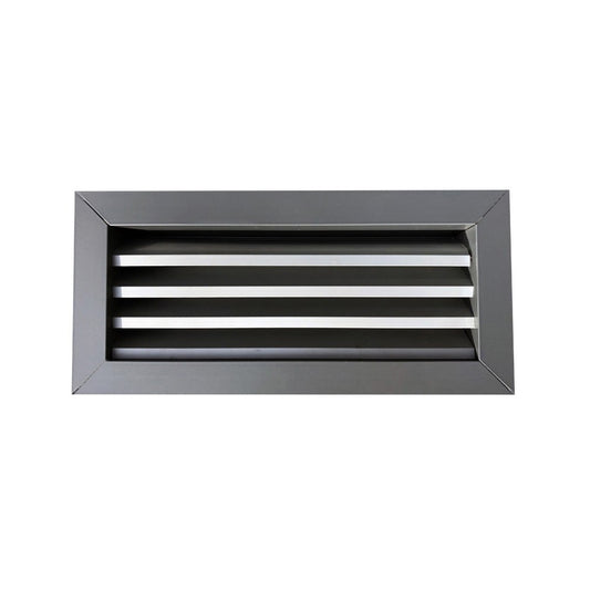 150mm Premium Exterior Aluminium Vent With Duct Adapter