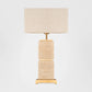 Ashley Travatine Table Lamp with shade