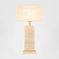 Ashley Travatine Table Lamp with shade