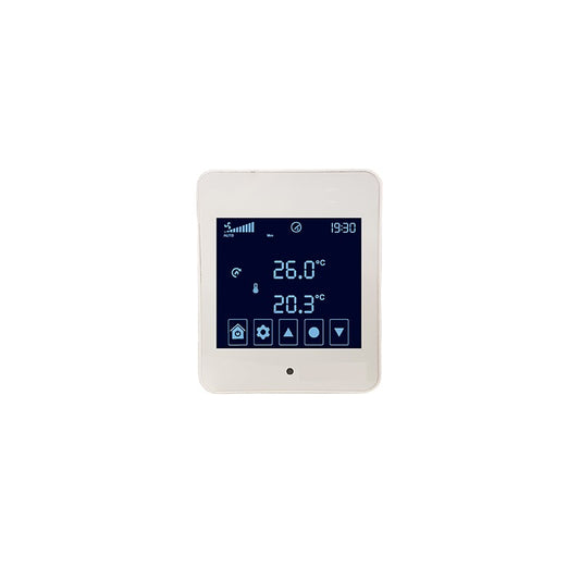 Digital Touch Screen Thermostat Controller Operating Temperature range from 0ºC to 40ºC