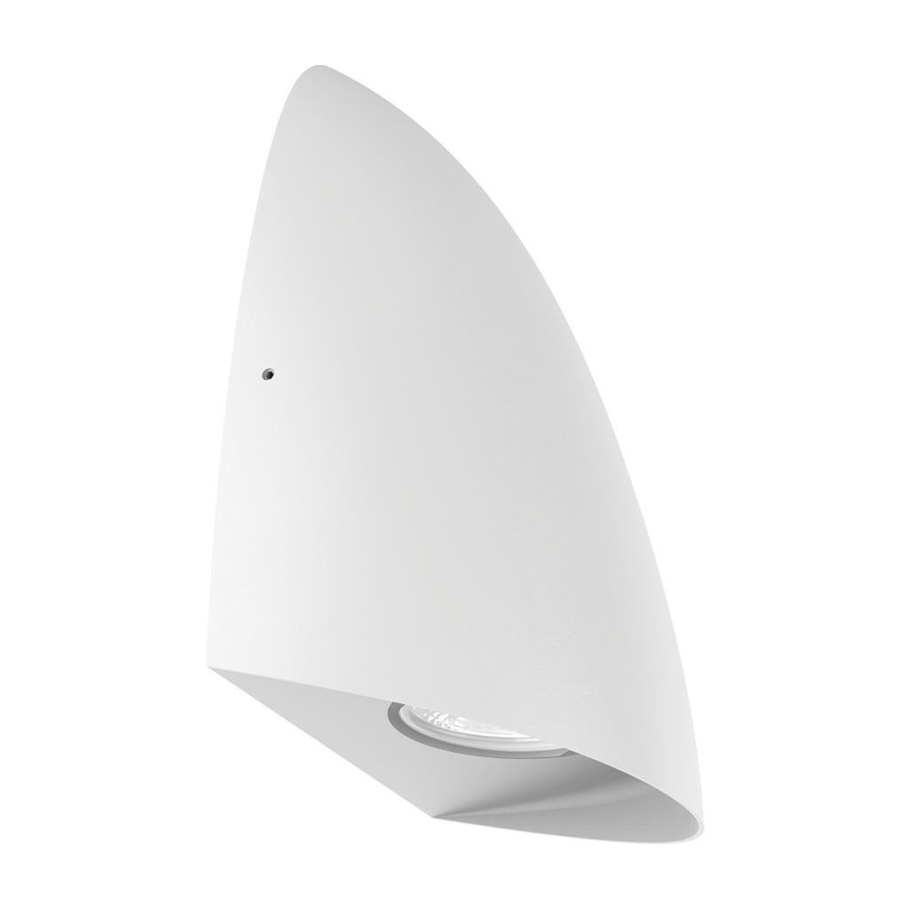 Finn-8 Fin Shape 8w Wall Bracket Tricolour
