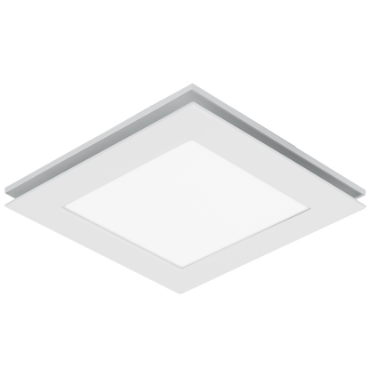 Flow Tri Colour LED 250mm Square Round Exhaust Fan Light Combo