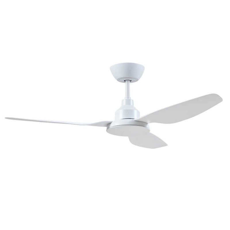 GLACIER DC - 48"  DC Ceiling Fan - White