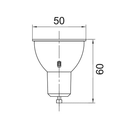 Solaris 2 - LED GU10 Light Globe