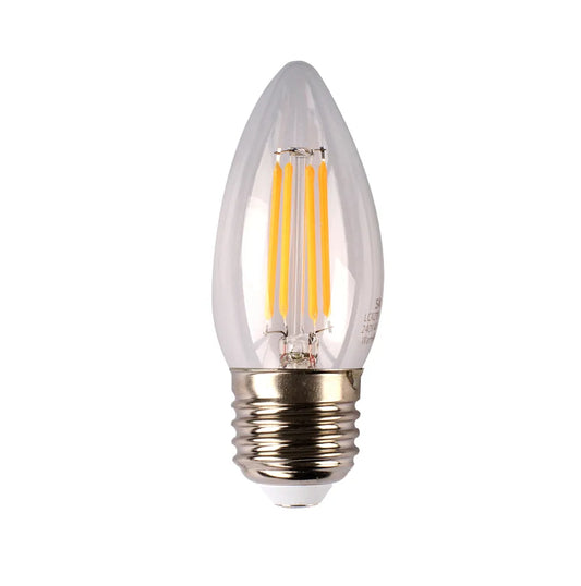 LED CANDLE 4W E27 DL CLEAR DIMMABLE