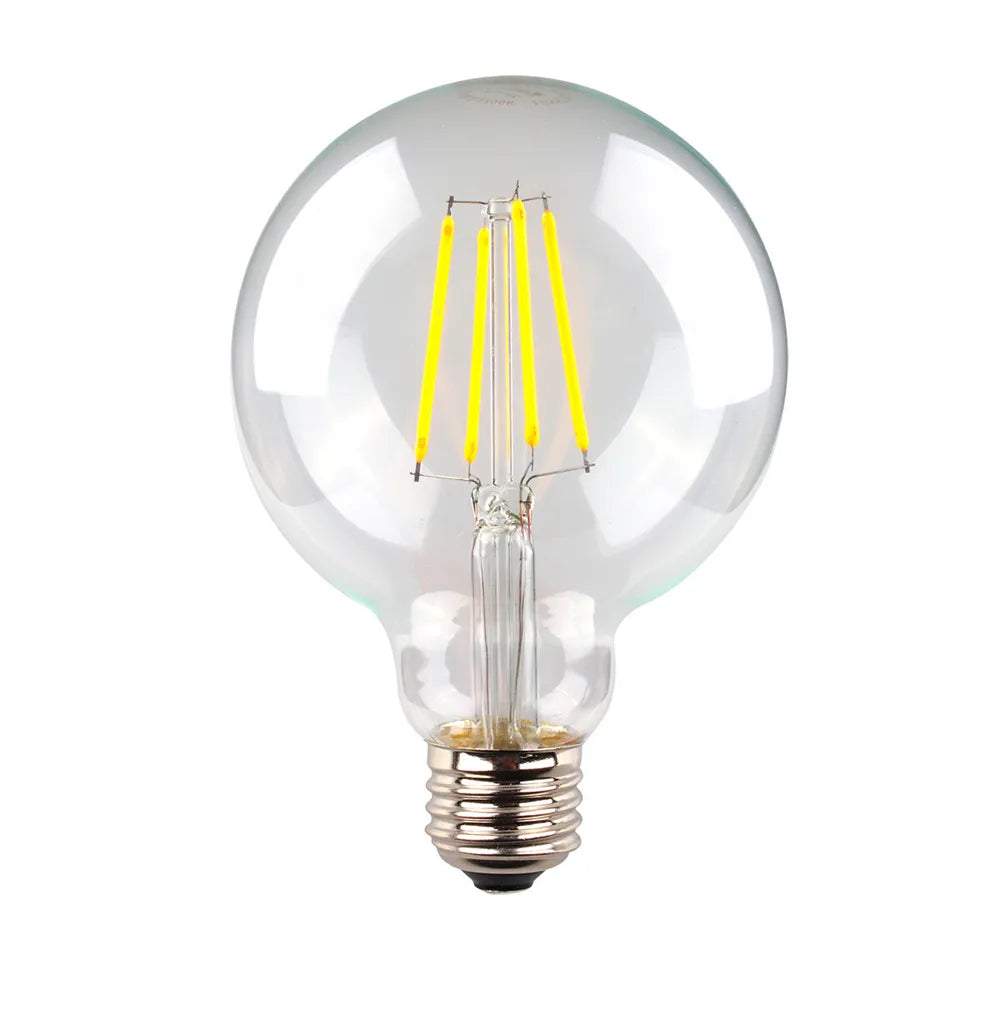 LED G95 LAMP 6W E27 WW CLR DIMMABLE