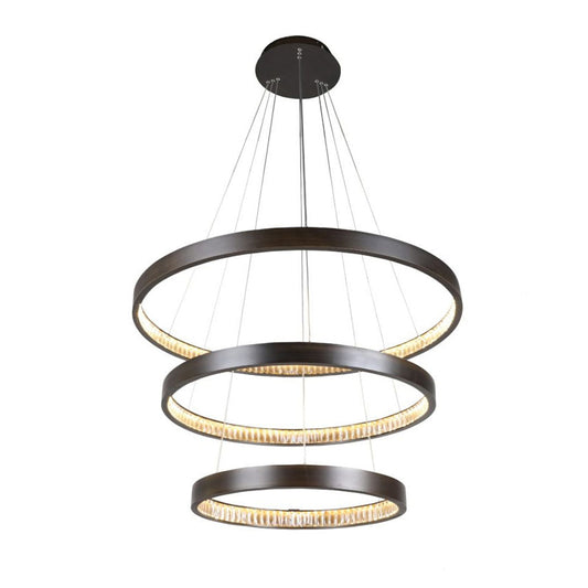 Margo 3 Tier Crystal Pendant