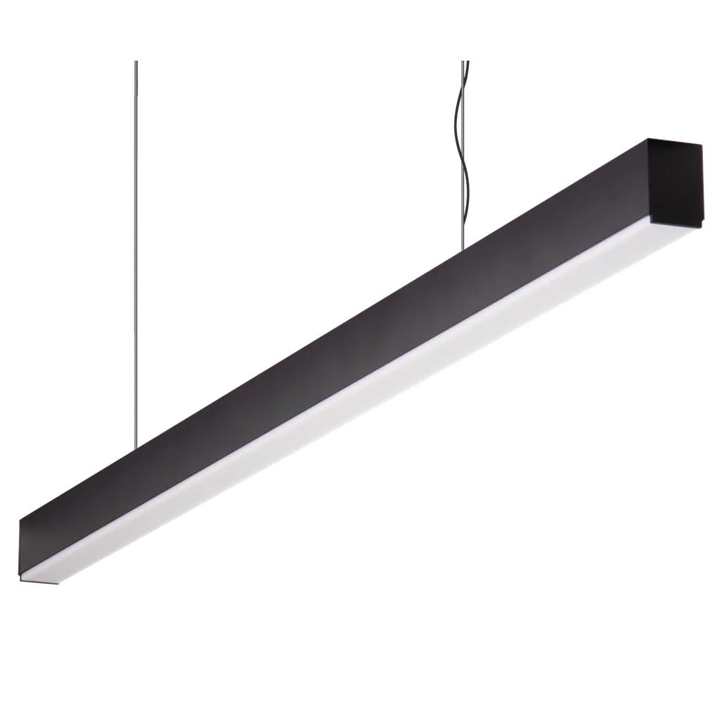 MAXI-40 1.2M Pendant Black High Diffuser 3K