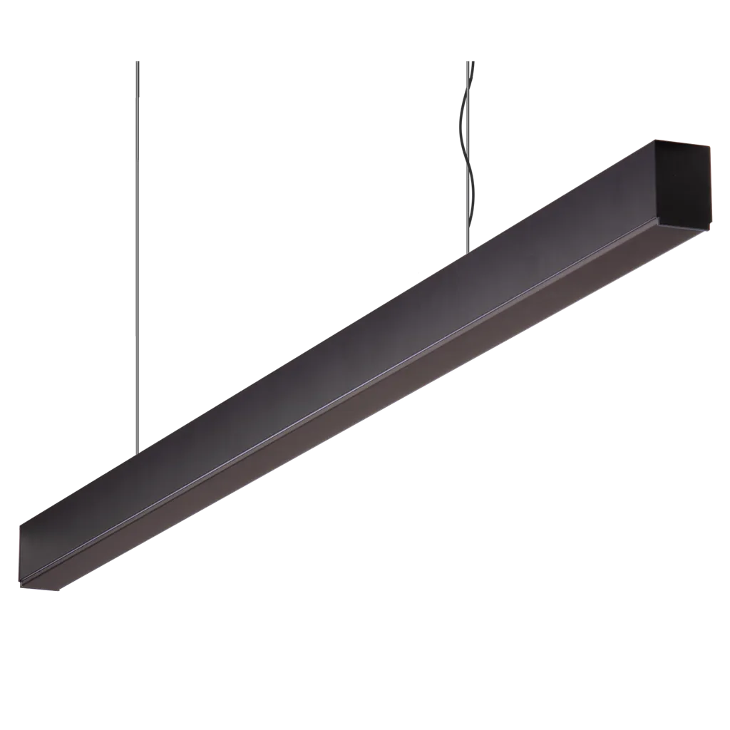 MAXI-40 1.2M Pendant Black High Diffuser 3K