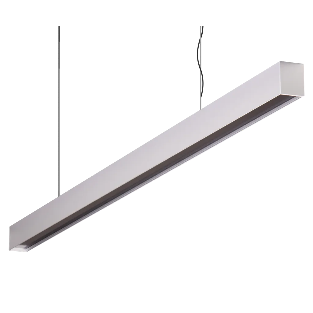 MAXI-40 1.2M Pendant Aluminium Low Diffuser 3K