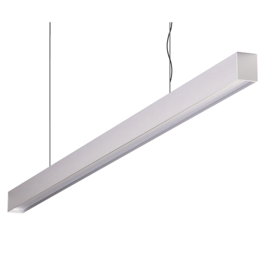 MAXI-40 2.4M Pendant Aluminium Low Diffuser 3K